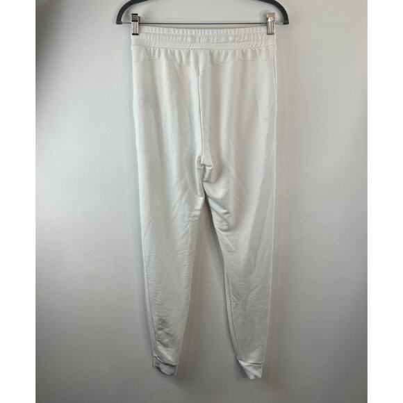 Gymshark Pippa White Training Jogger Pants Stretch High Rise Tapered Leg Small S - Picture 4 of 8
